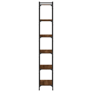 Bücherregal Braun Eiche 60x30x188cm