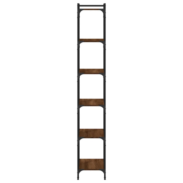 Bücherregal Braun Eiche 60x30x188cm