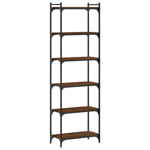 Bücherregal Braun Eiche 60x30x188cm