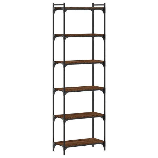 Bücherregal Braun Eiche 60x30x188cm