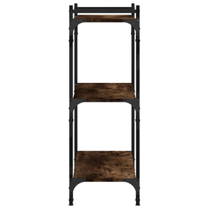 Bücherregal Räuchereiche, 3 Böden, 80 cm