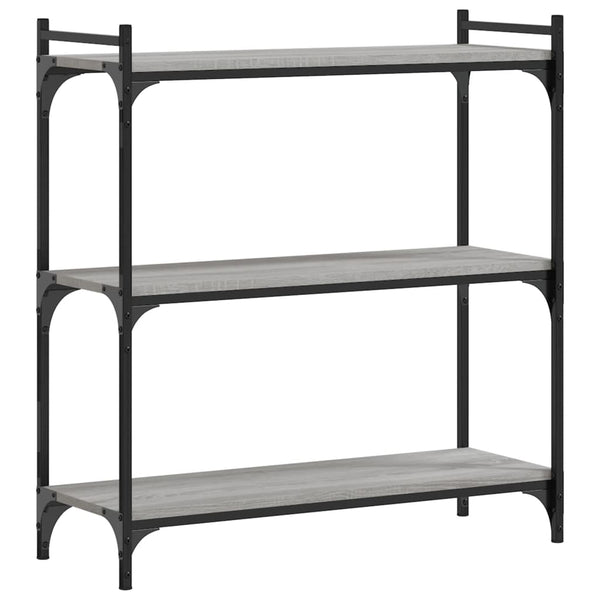 Bücherregal Grau Sonoma 80x86 cm