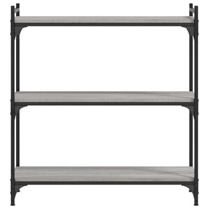 Bücherregal Grau Sonoma 80x86 cm