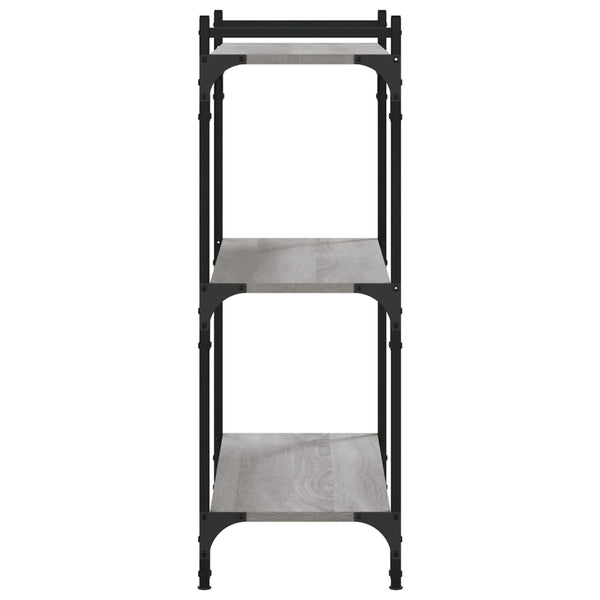 Bücherregal Grau Sonoma 80x86 cm