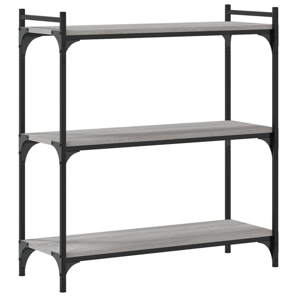 Bücherregal Grau Sonoma 80x86 cm