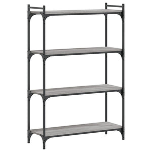 Bücherregal Grau Sonoma 80x30x120 cm