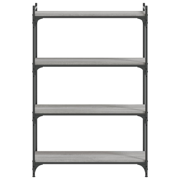 Bücherregal Grau Sonoma 80x30x120 cm