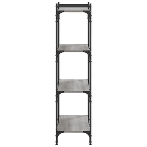 Bücherregal Grau Sonoma 80x30x120 cm
