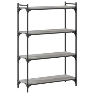 Bücherregal Grau Sonoma 80x30x120 cm