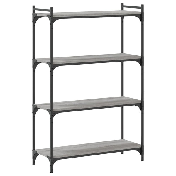 Bücherregal Grau Sonoma 80x30x120 cm