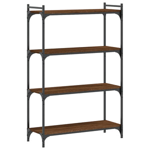 Bücherregal Braun Eiche-Optik 80x120cm