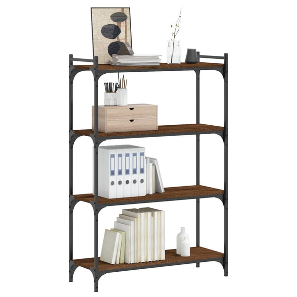 Bücherregal Braun Eiche-Optik 80x120cm