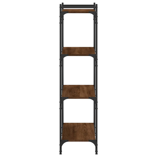 Bücherregal Braun Eiche-Optik 80x120cm