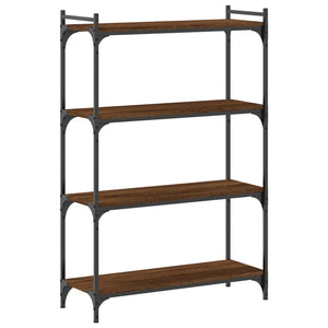Bücherregal Braun Eiche-Optik 80x120cm