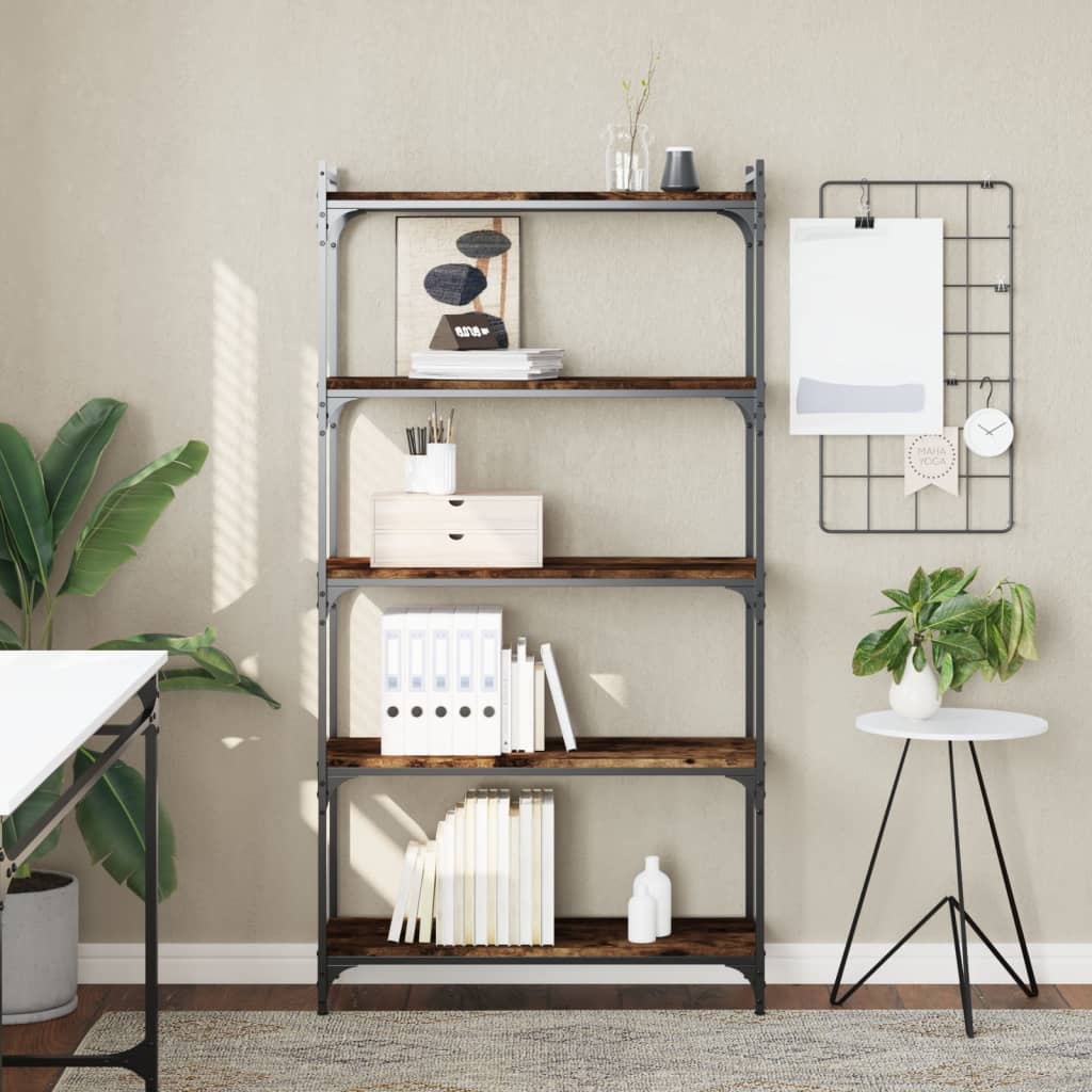 Bücherregal Räuchereiche 80x154 cm