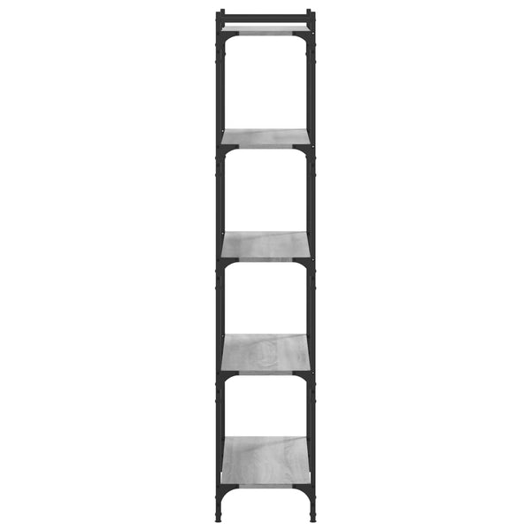 Bücherregal Grau Sonoma 80x30x154 cm