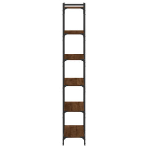 Bücherregal Braun Eiche-Optik 188cm Hoch