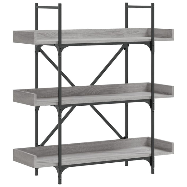 Bücherregal Grau Sonoma 100x33x108,5 cm