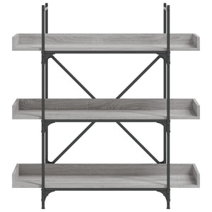Bücherregal Grau Sonoma 100x33x108,5 cm