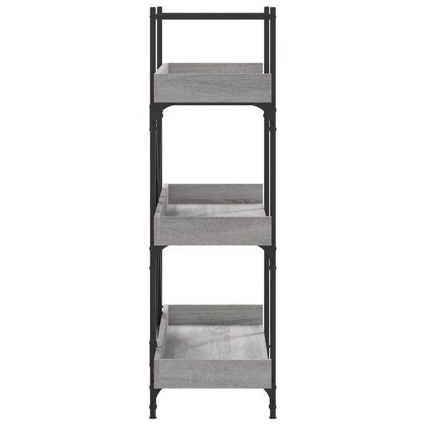 Bücherregal Grau Sonoma 100x33x108,5 cm