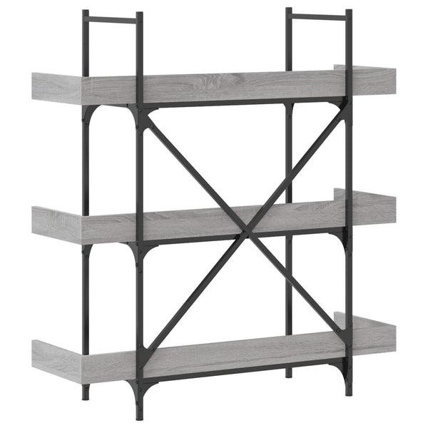 Bücherregal Grau Sonoma 100x33x108,5 cm