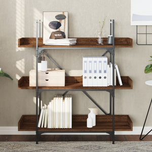 Bücherregal Braun Eichen-Optik 100 cm