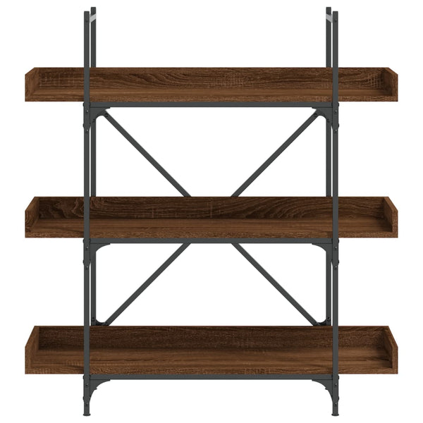 Bücherregal Braun Eichen-Optik 100 cm