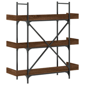 Bücherregal Braun Eichen-Optik 100 cm