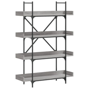 Bücherregal Grau Sonoma 100x145,5 cm