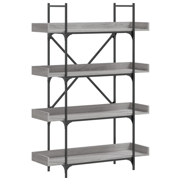 Bücherregal Grau Sonoma 100x145,5 cm