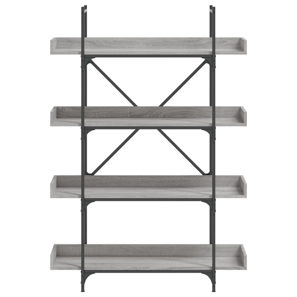 Bücherregal Grau Sonoma 100x145,5 cm