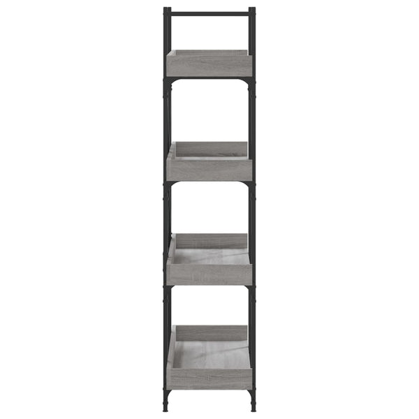Bücherregal Grau Sonoma 100x145,5 cm