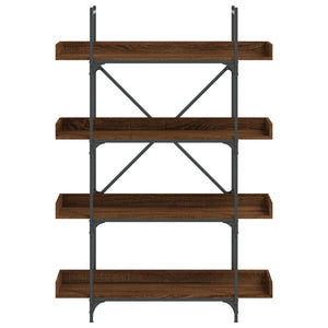 Bücherregal Braun Eiche Optik 4 Böden