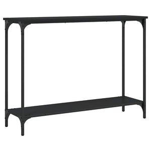 Schwarzer Konsolentisch, 101 cm