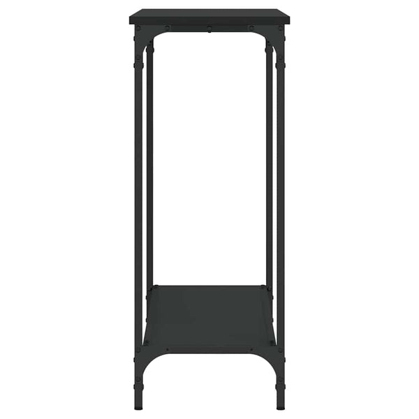 Schwarzer Konsolentisch, 101 cm