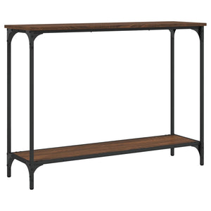 Konsolentisch Braun Eiche 101 cm