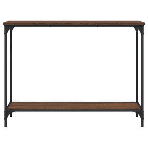 Konsolentisch Braun Eiche 101 cm
