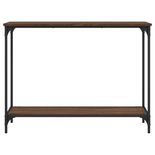 Konsolentisch Braun Eiche 101 cm