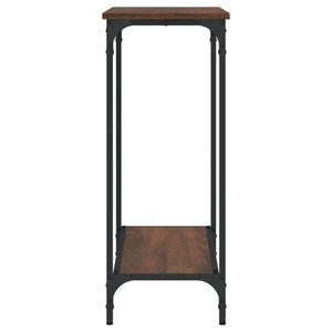 Konsolentisch Braun Eiche 101 cm