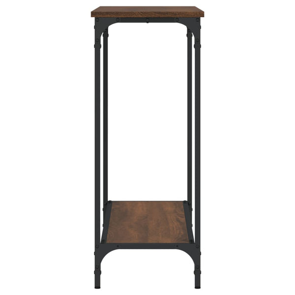 Konsolentisch Braun Eiche 101 cm