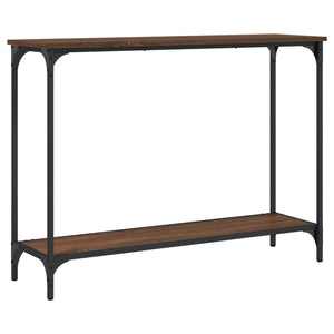 Konsolentisch Braun Eiche 101 cm