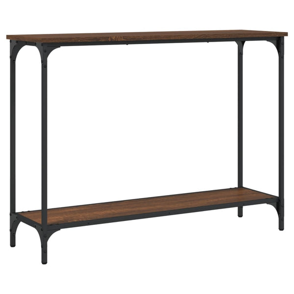 Konsolentisch Braun Eiche 101 cm