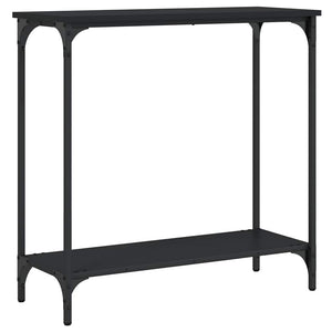 Schwarzer Konsolentisch 75 cm