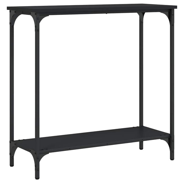 Schwarzer Konsolentisch 75 cm
