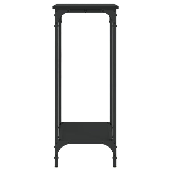 Schwarzer Konsolentisch 75 cm