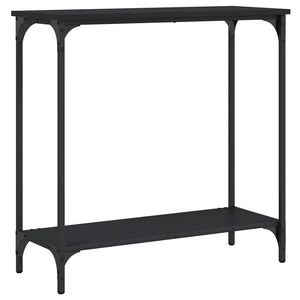 Schwarzer Konsolentisch 75 cm