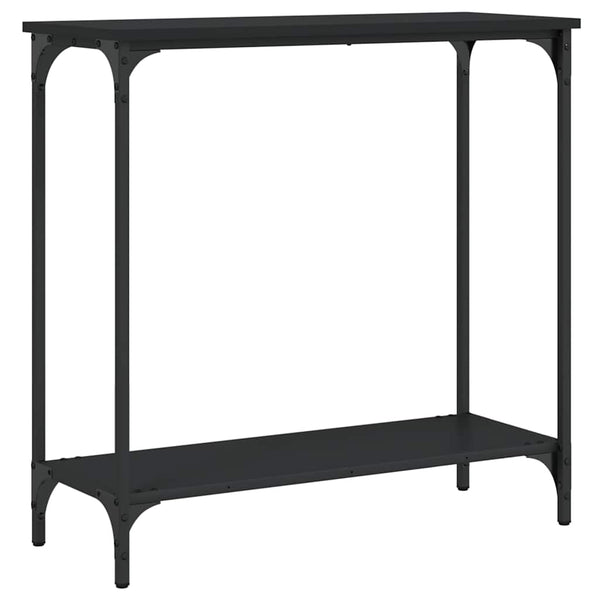 Schwarzer Konsolentisch 75 cm