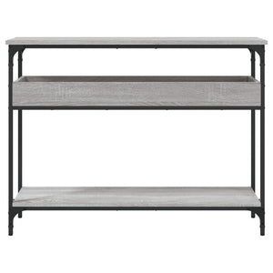 Konsolentisch Grau Sonoma 100cm mit Ablage