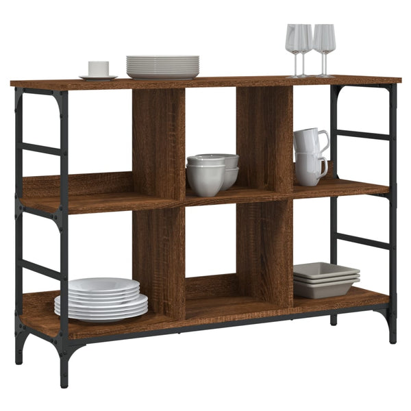 Sideboard Braun Eichen-Optik 102 cm