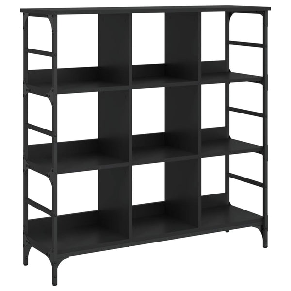 Schwarzes Sideboard 102 cm Holz